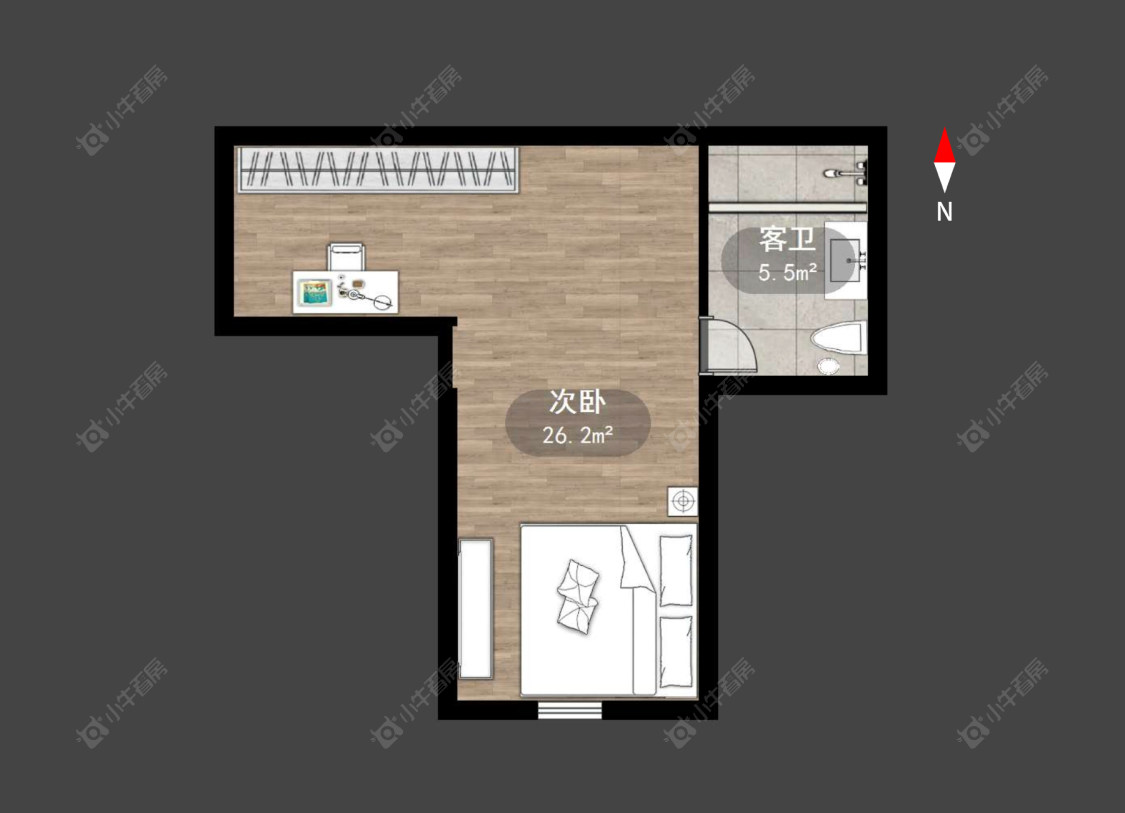 常州浦北新村在售二手房房源户型图_小牛看房
