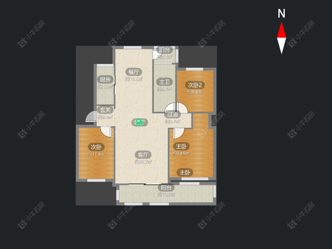 常州嘉州枫景苑在售二手房源户型图_小牛看房