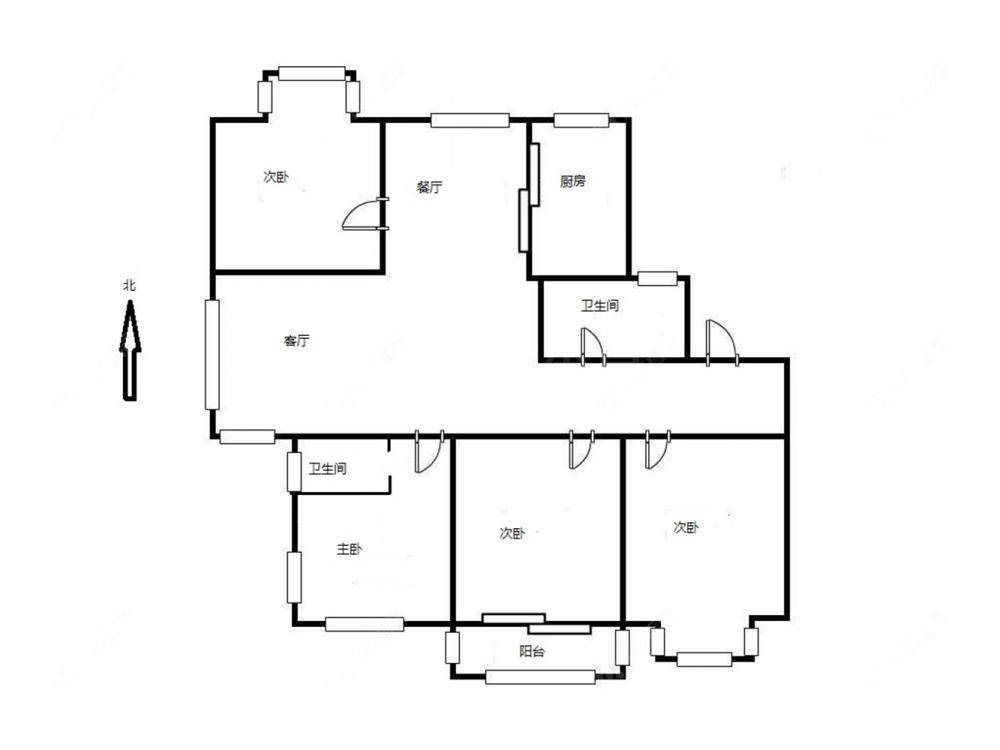 常州陈渡新苑在售二手房源户型图_小牛看房