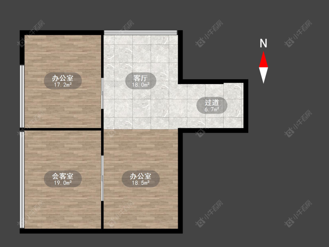 常州高新广场在售二手房房源户型图_小牛看房