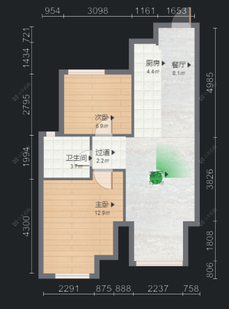 常州香溢紫郡四期在售二手房源户型图_小牛看房