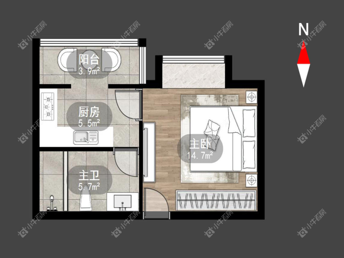 常州金百花园在租房源_小牛看房