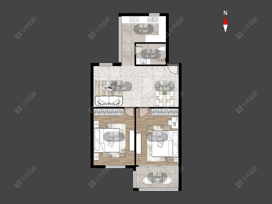 常州愚池新村在售二手房房源户型图_小牛看房