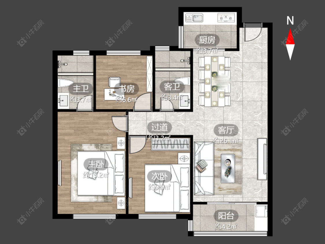 弘阳燕澜湾房源户型图 常州弘阳燕澜湾在售二手房源户型图_小牛看房