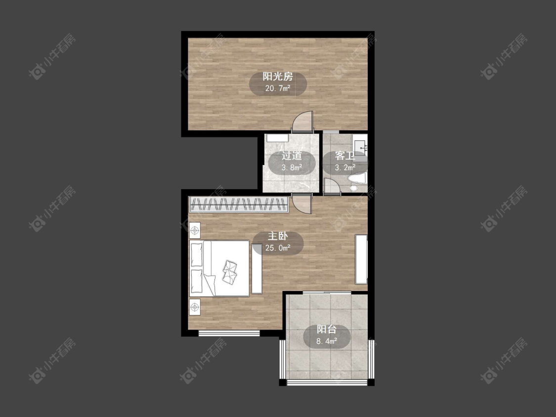 常州华侨新村在售二手房房源户型图_小牛看房