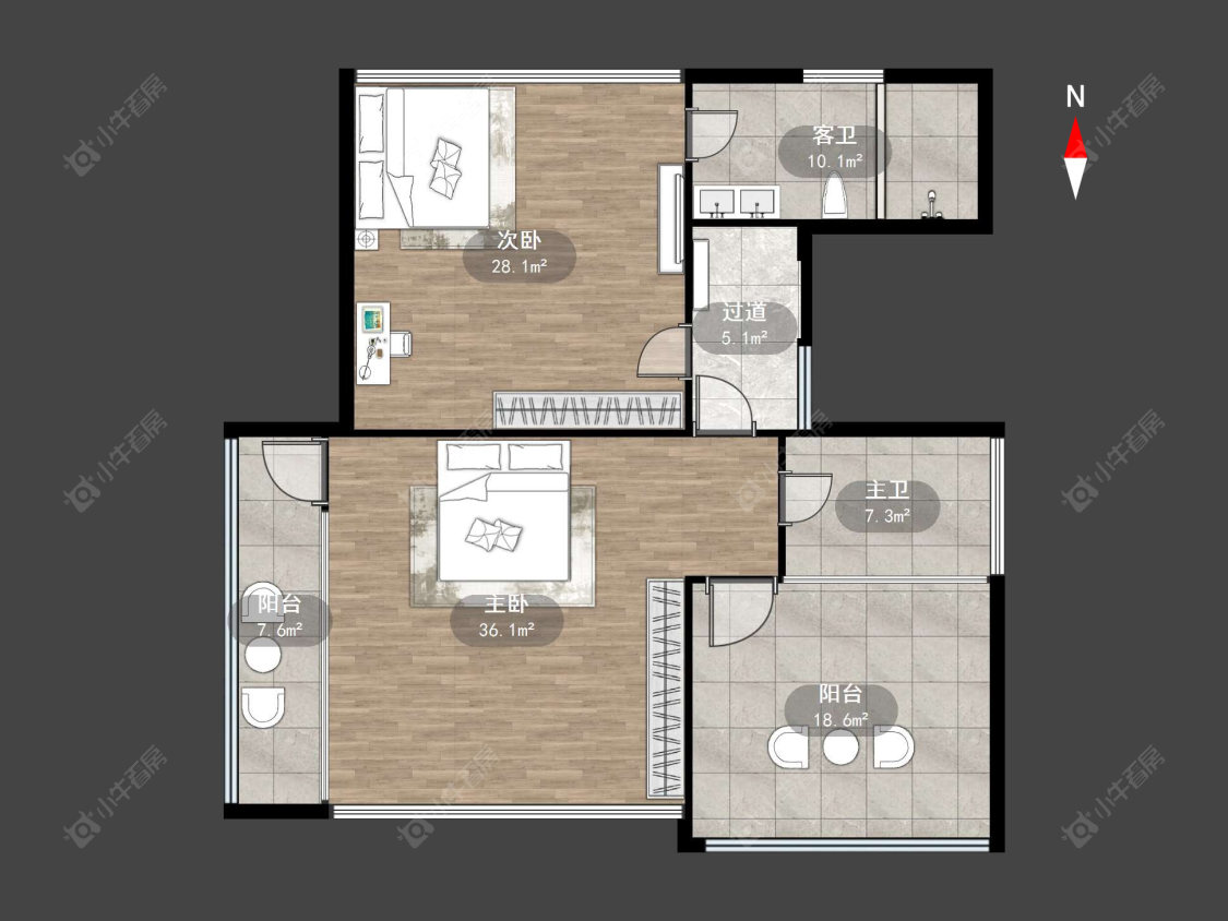 常州美池度假村在售二手房源户型图_小牛看房