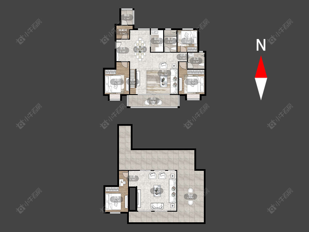 金新滟澜湖房源户型图 常州金新滟澜湖在售二手房源户型图_小牛看房