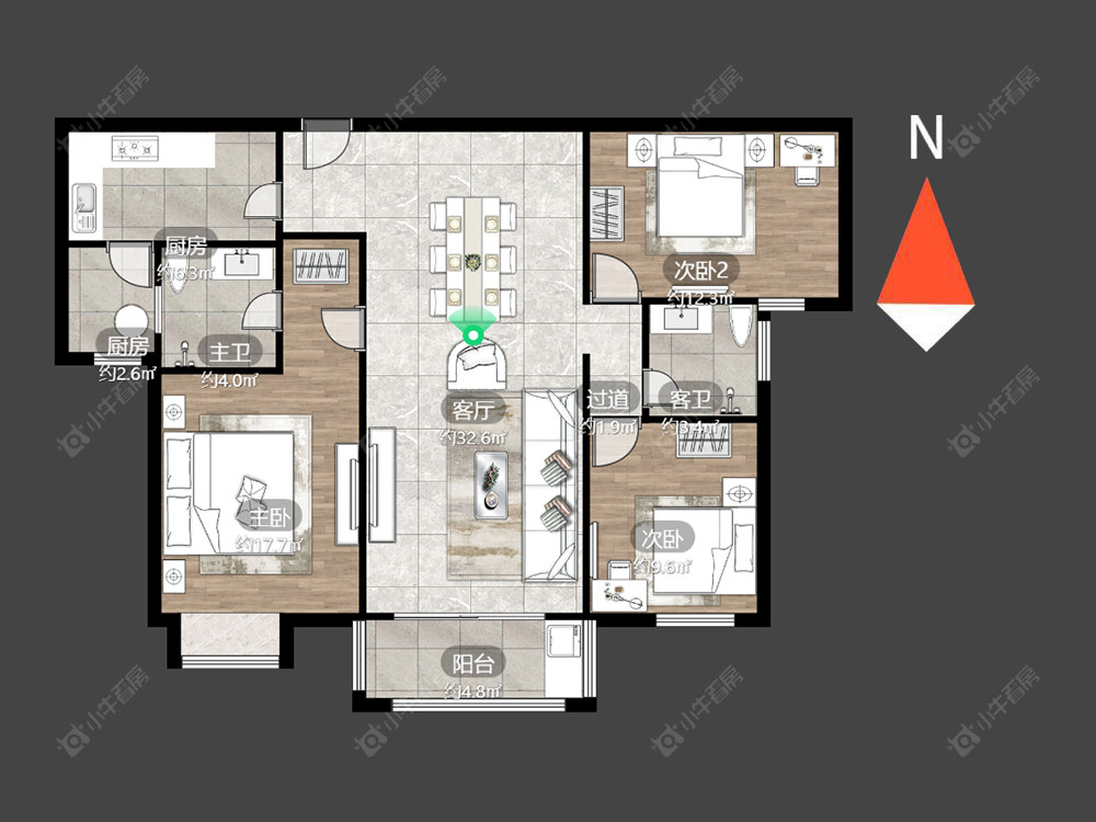 常州星河国际二区在售二手房_小牛看房