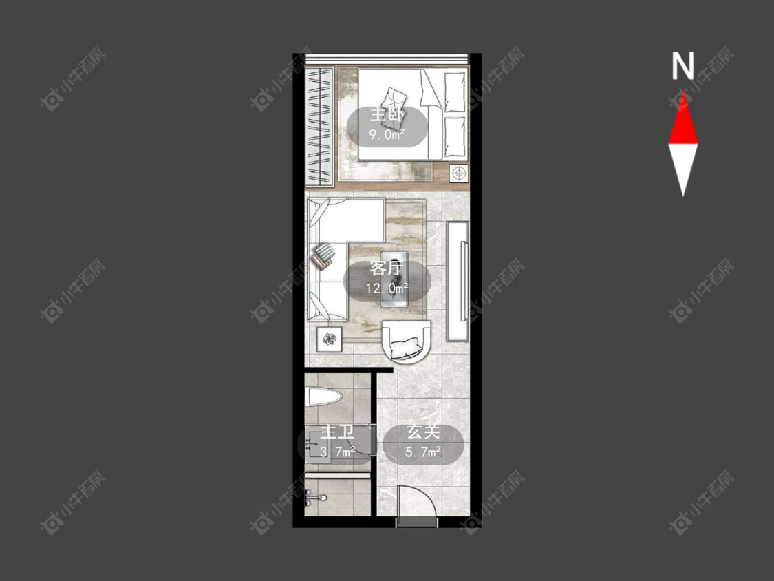 常州碧桂园壹号天禧在售二手房源户型图_小牛看房