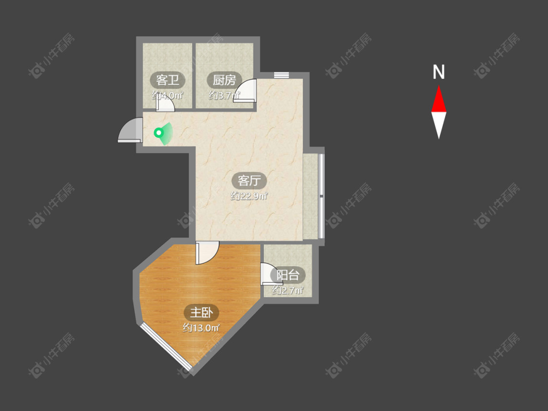 常州侨光苑在售二手房源户型图_小牛看房