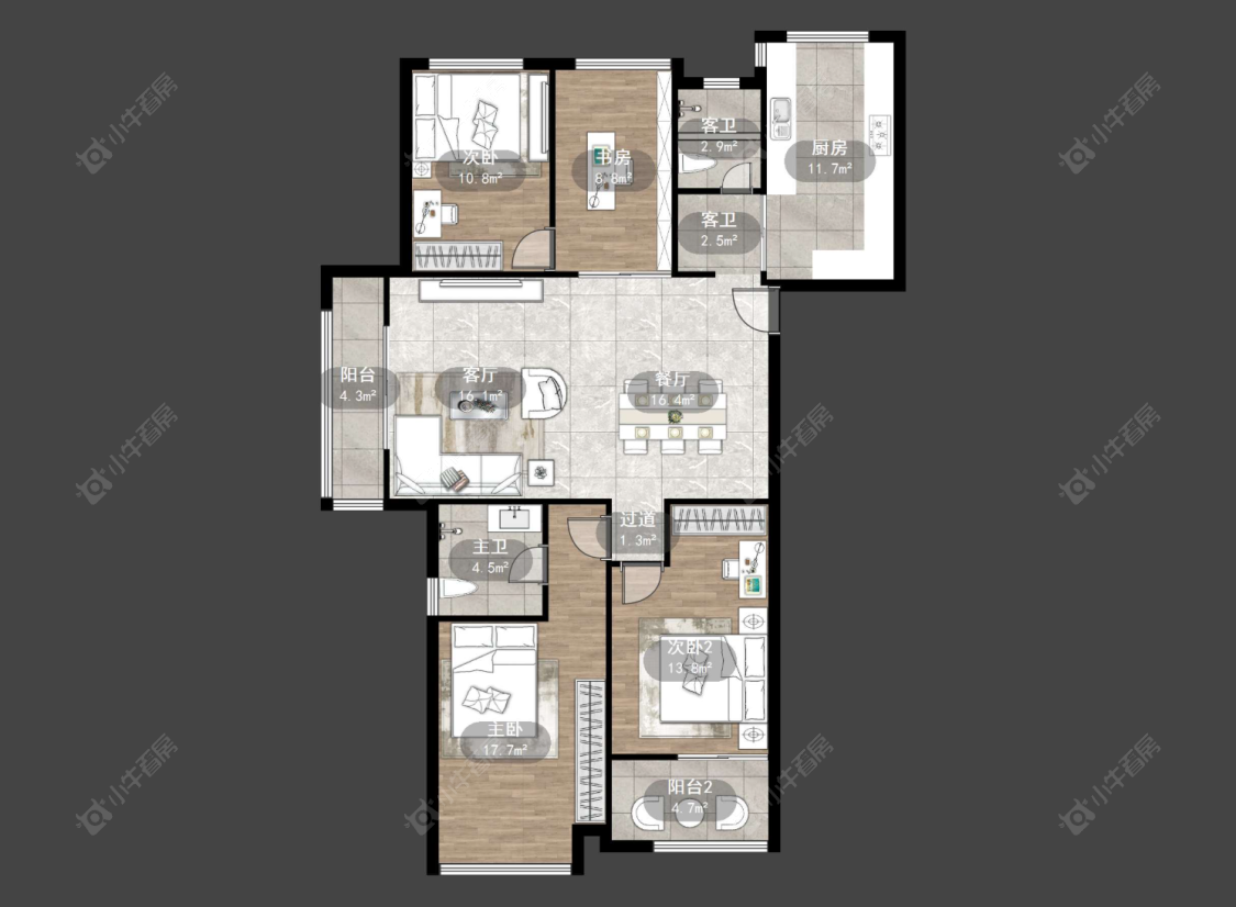 佳兆业凤凰湖壹号房源户型图 常州佳兆业凤凰湖壹号在售二手房源户型图_小牛看房