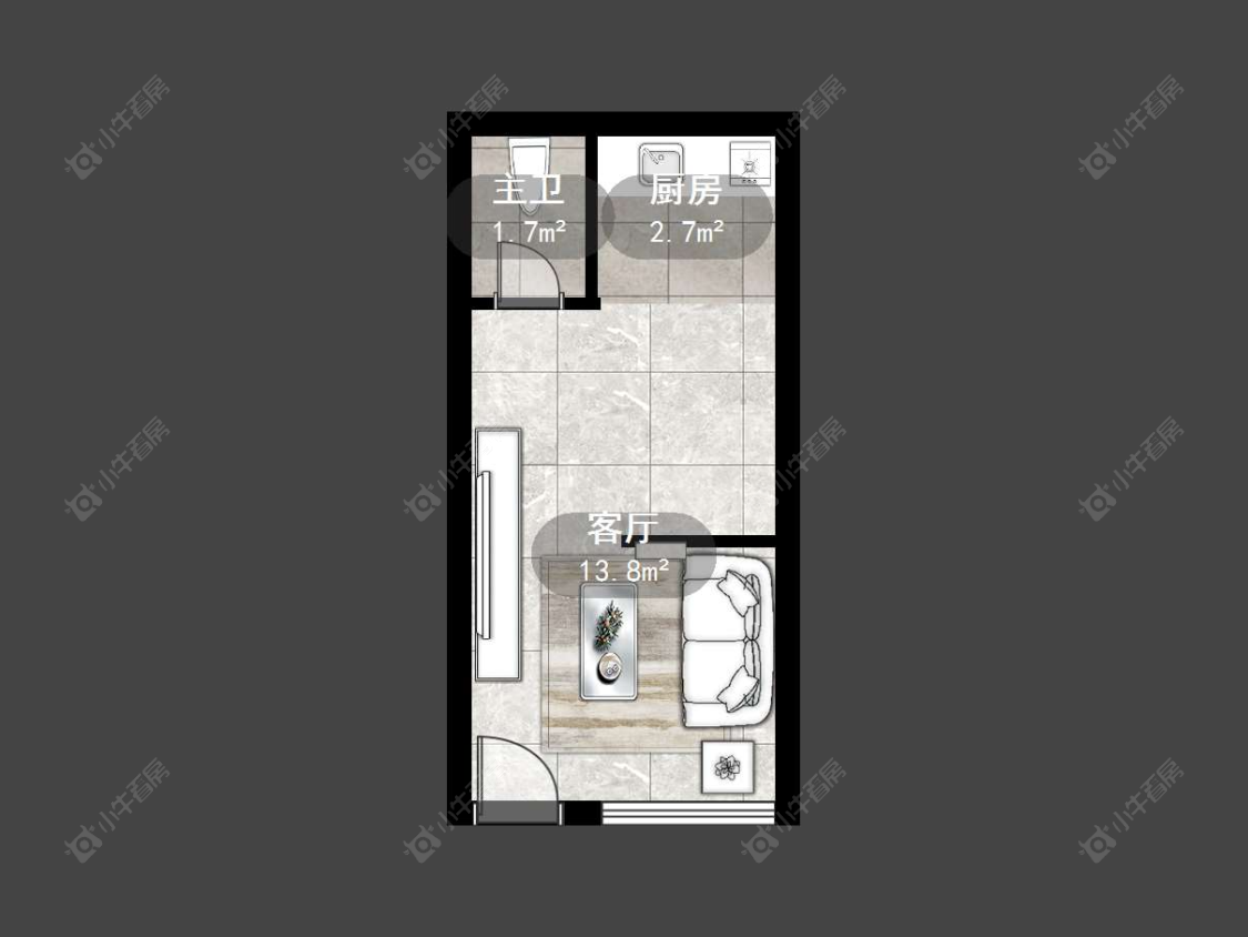 常州民丰窑在售二手房源户型图_小牛看房