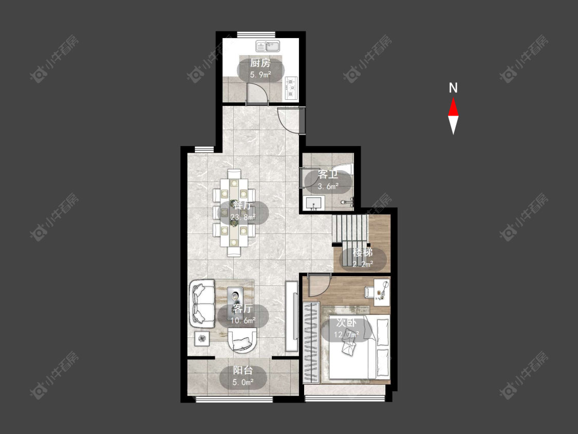 常州融创滨湖御园在售二手房源户型图_小牛看房