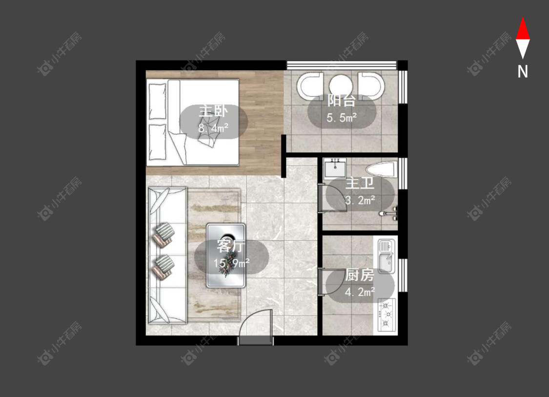 九洲新世界广场房源户型图 常州九洲新世界广场在售二手房源户型图_小牛看房