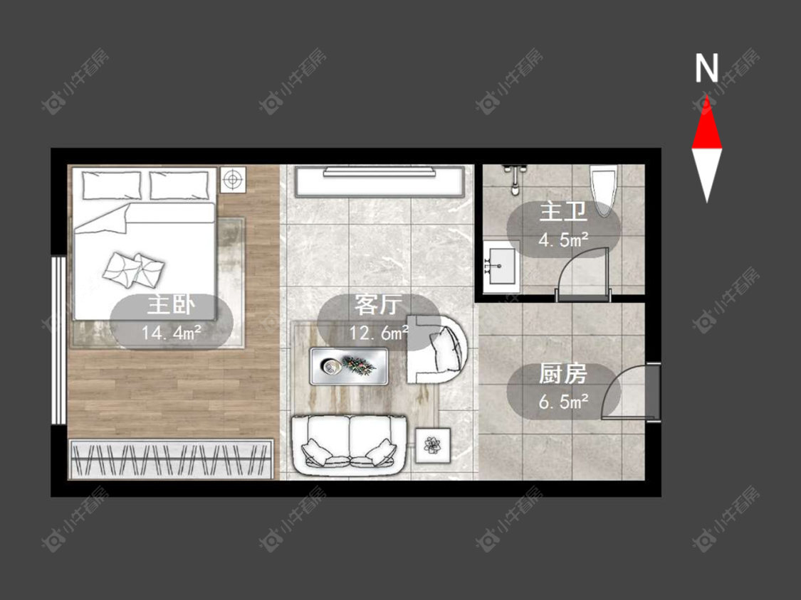 常州碧桂园金科光明府在售二手房源户型图_小牛看房