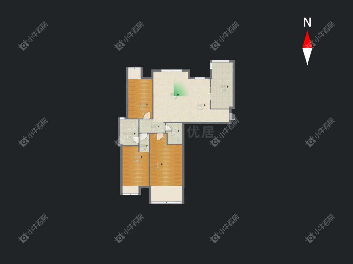 常州绿园爱舍南区在租房源室内图_小牛看房