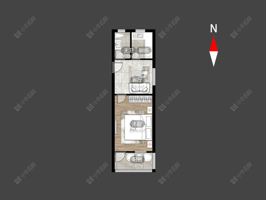 常州椿桂坊在售二手房源户型图_小牛看房