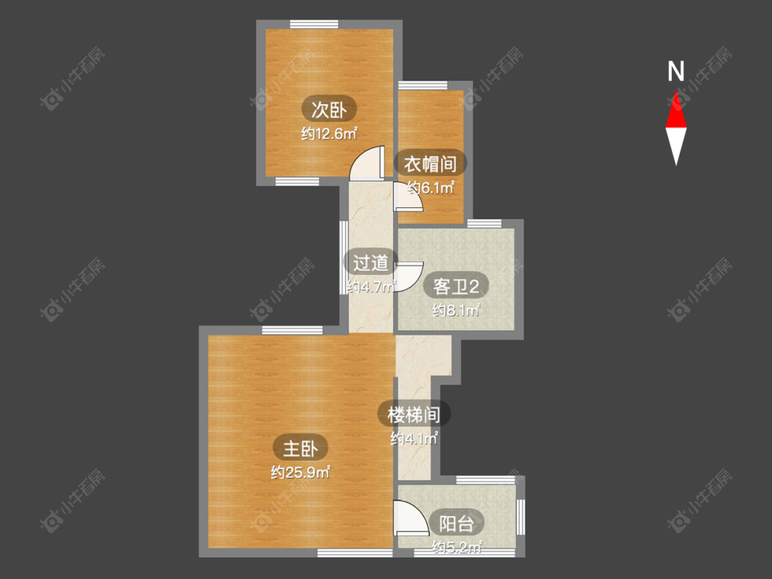 美林湖花园一区别墅房源户型图 常州美林湖花园一区别墅在售二手房源户型图_小牛看房