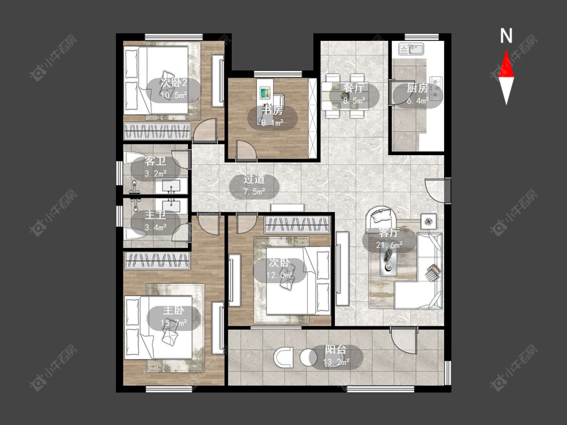 常州弘阳燕澜湾在售二手房源户型图_小牛看房