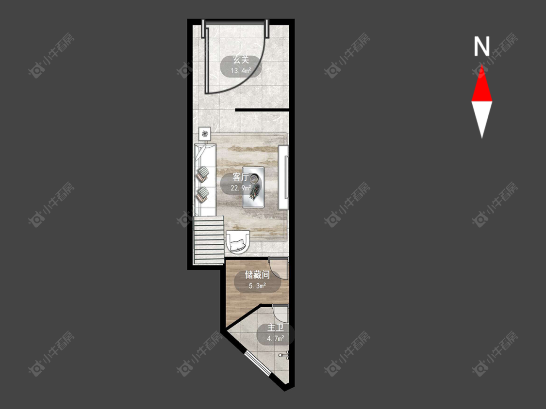 常州锦绣天地在售二手房源户型图_小牛看房