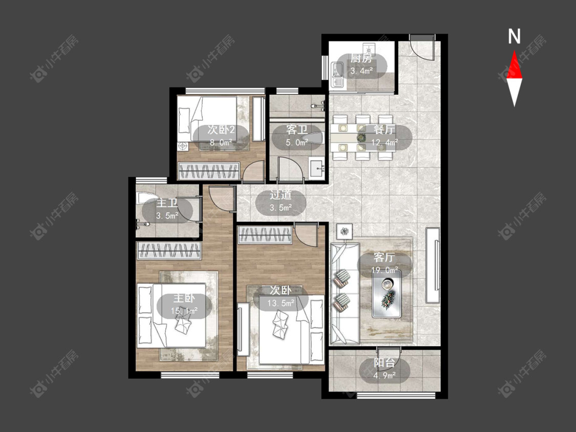 常州上书房在售二手房源户型图_小牛看房