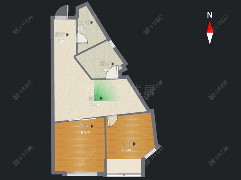 常州泰盈八千里在售二手房源户型图_小牛看房