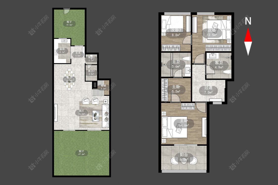 玉兰广场五期房源户型图 常州玉兰广场五期在售二手房源户型图_小牛看房