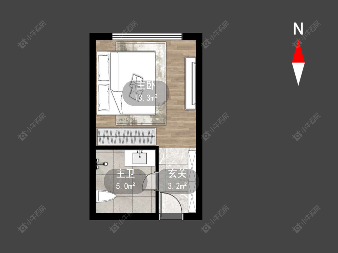 北城后街房源户型图 常州北城后街在售二手房源户型图_小牛看房