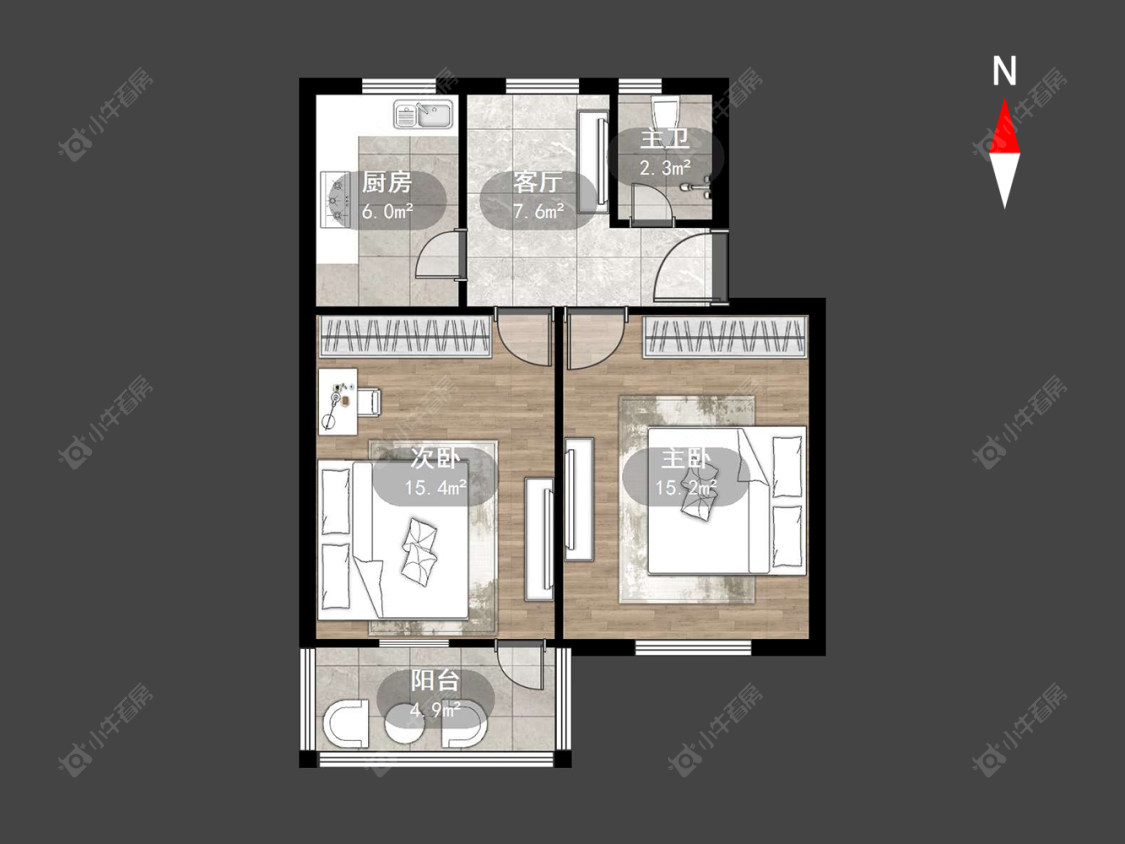 清潭新村房源户型图 常州清潭新村在售二手房源户型图_小牛看房