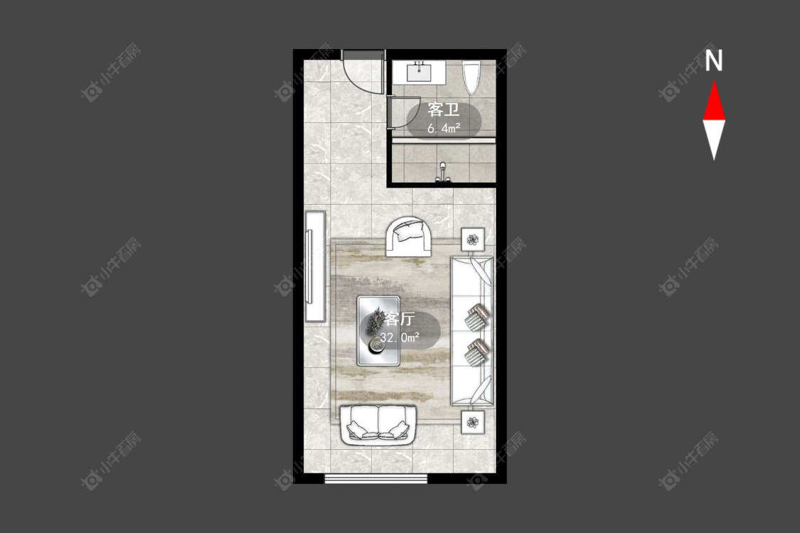 常州四季青服装城在售二手房源户型图_小牛看房