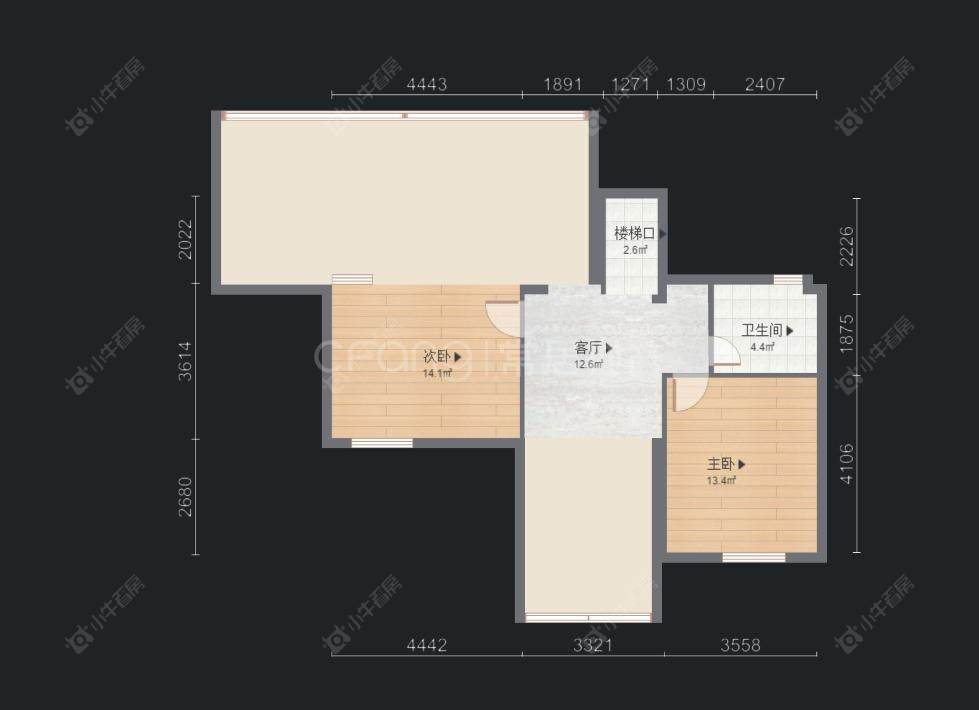 观景苑房源户型图 常州观景苑在售二手房源户型图_小牛看房
