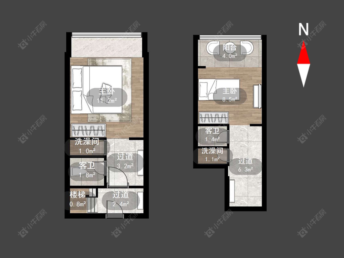常州山外有山在售二手房源户型图_小牛看房