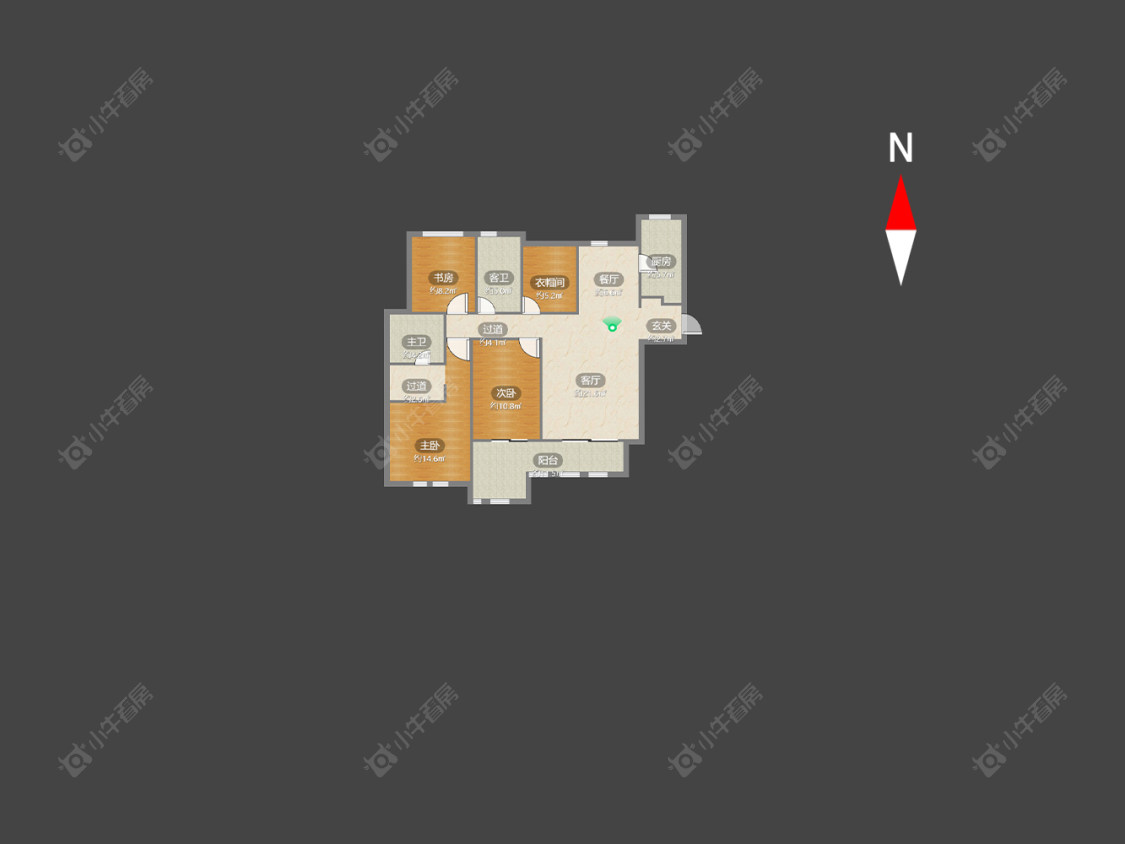 凯悦中心房源户型图 常州凯悦中心在售二手房源户型图_小牛看房