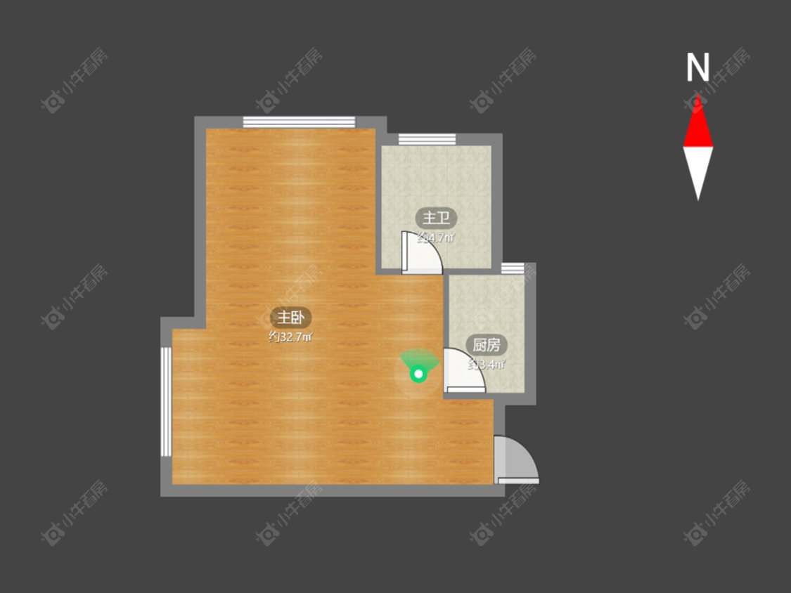 常州金百国际在售二手房源户型图_小牛看房