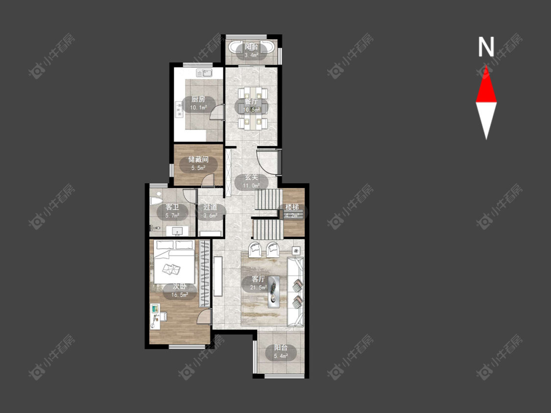 常州太湖明珠苑南苑在售二手房源户型图_小牛看房