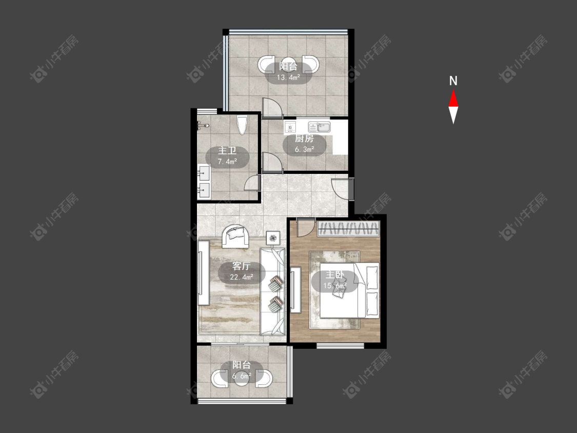 常州金禧园(金坛)在售二手房源户型图_小牛看房