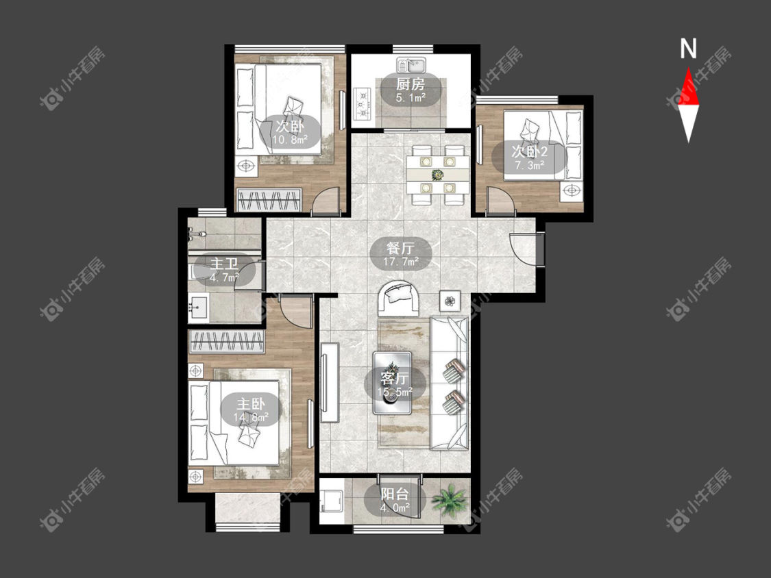弘阳上城房源户型图 常州弘阳上城在租房源户型图_小牛看房