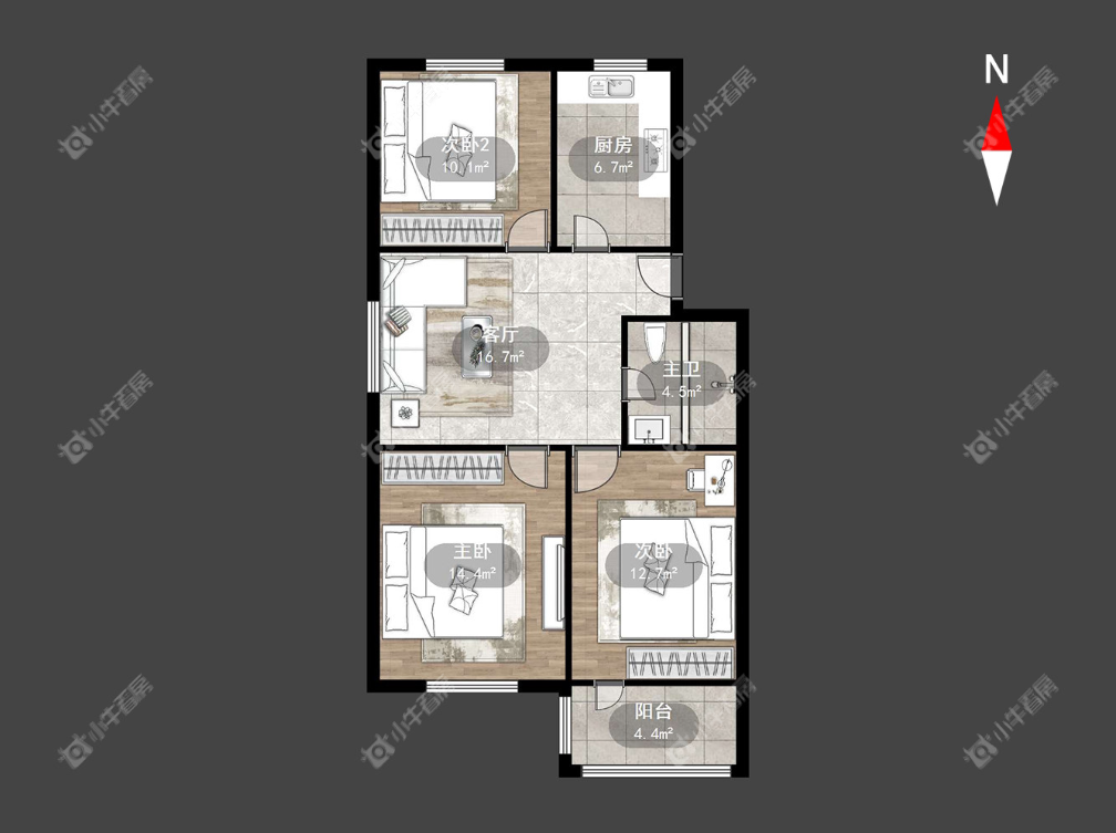 常州荆川里在租房源_小牛看房