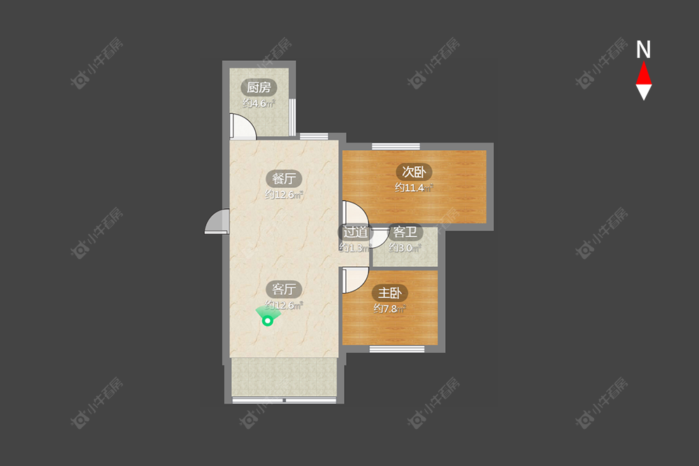 常州东庄新村在售二手房房源户型图_小牛看房