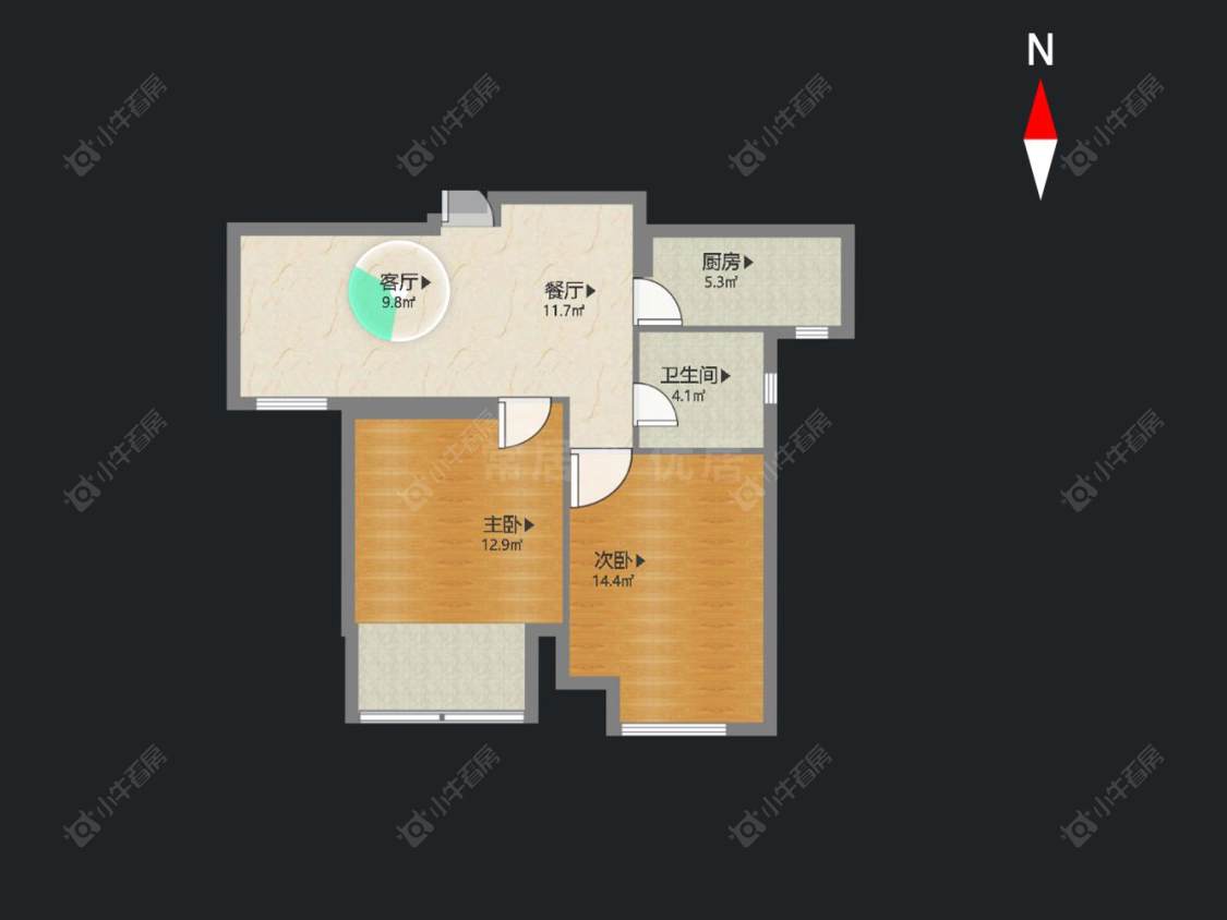 常州香溢紫郡二期在售二手房源户型图_小牛看房