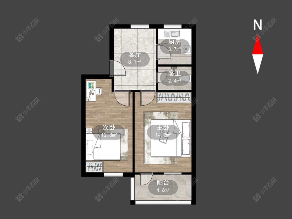 勤业一二三村房源户型图 常州勤业一二三村在售二手房源户型图_小牛看房