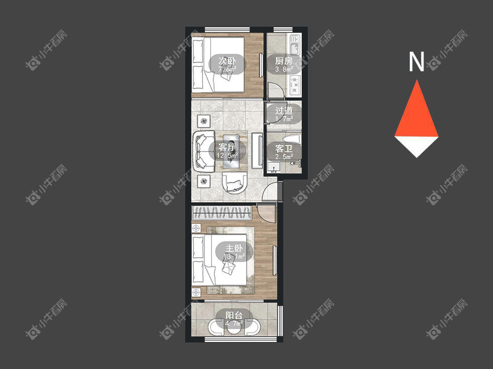 常州蓝天花园西区在租房源_小牛看房