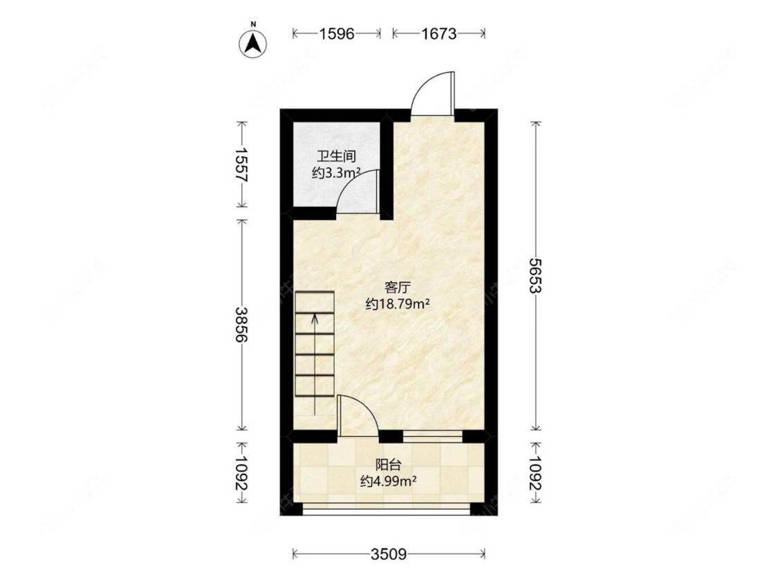 常州绿地峰荟在租房源户型图_小牛看房