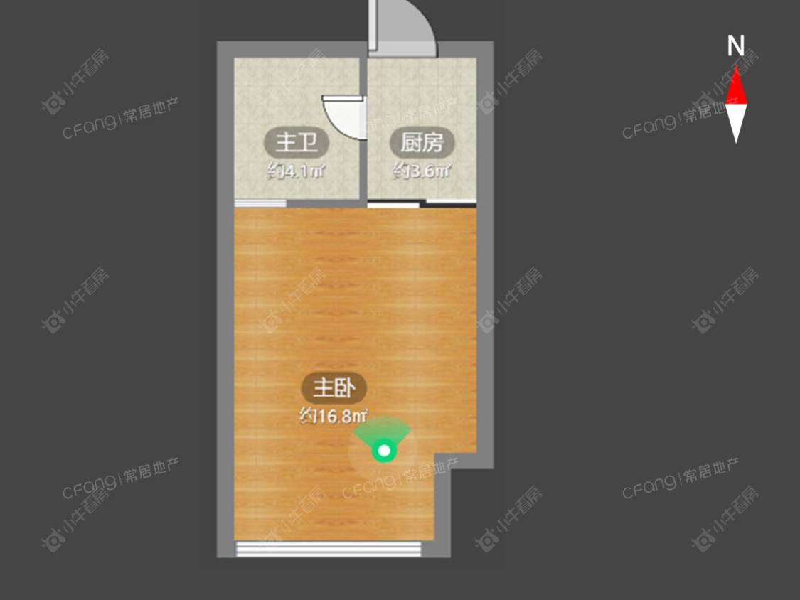 常州新城帝景东区租房_新城帝景东区1室1厅房源出租