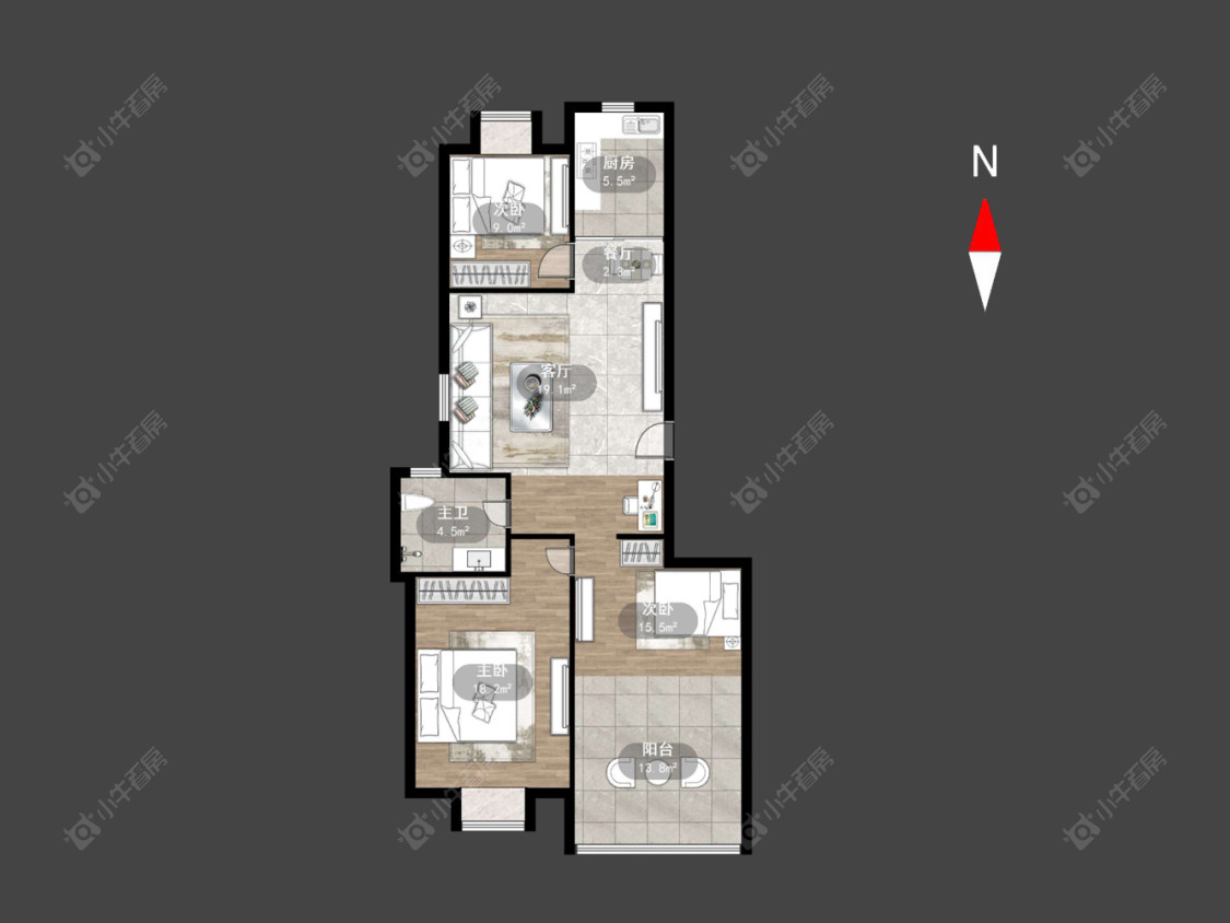 都市雅居房源户型图 常州都市雅居在售二手房源户型图_小牛看房