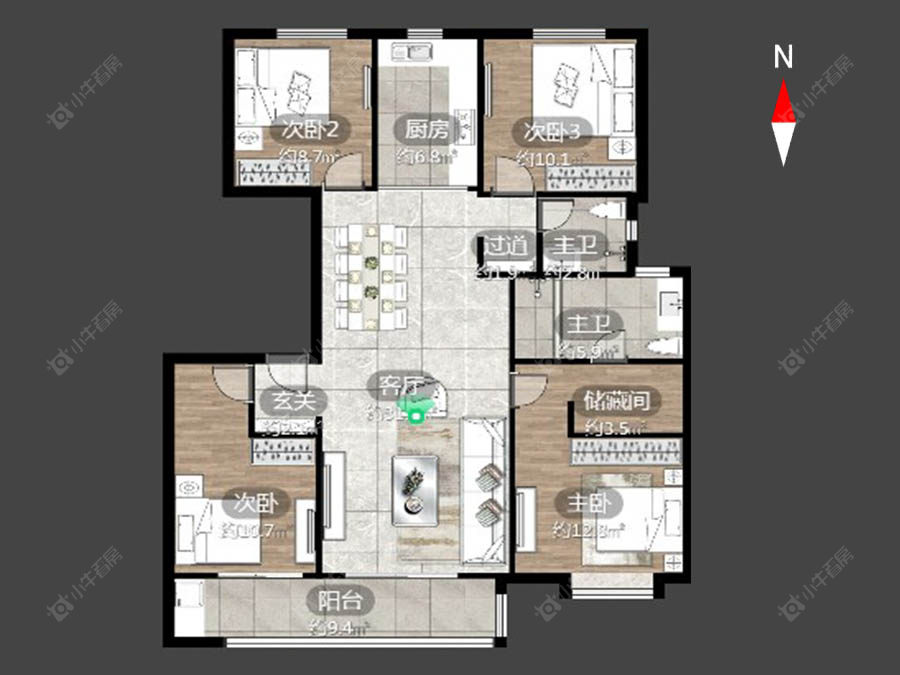 常州新城金樾在售二手房_小牛看房