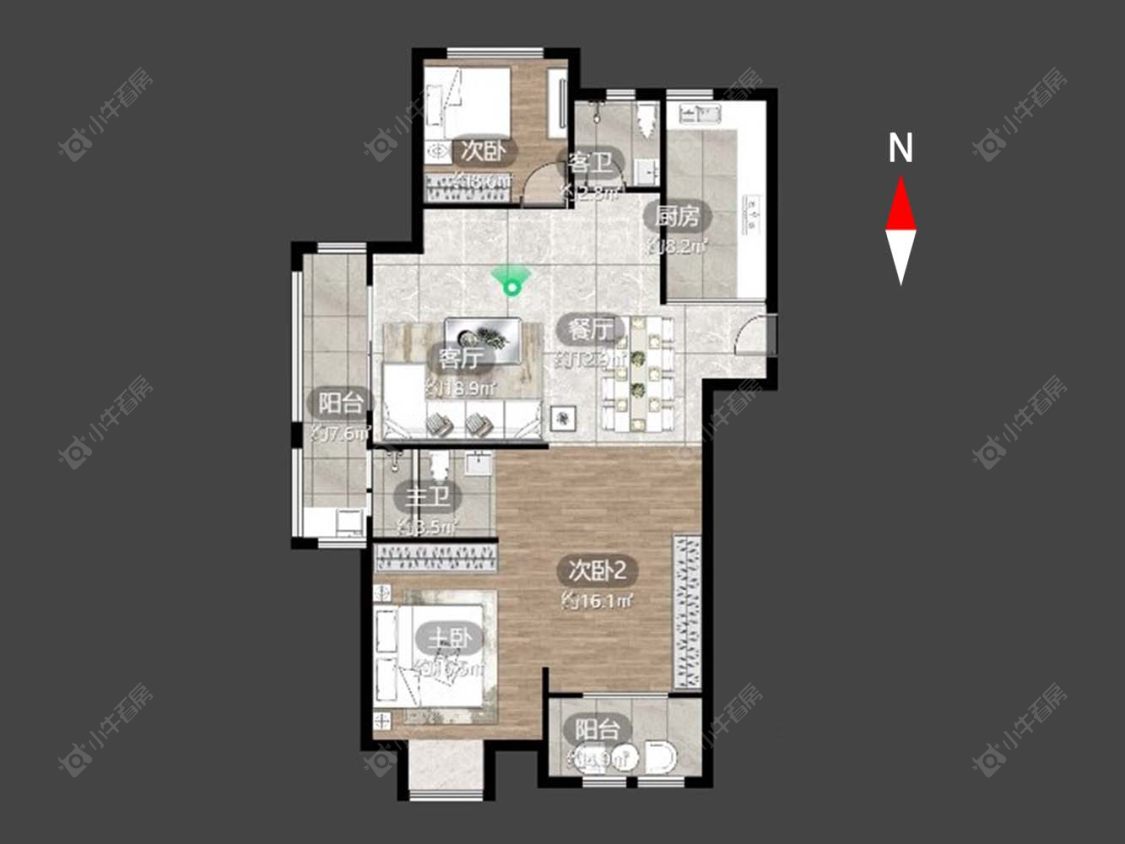 常州绿都万和城七区在售二手房_小牛看房