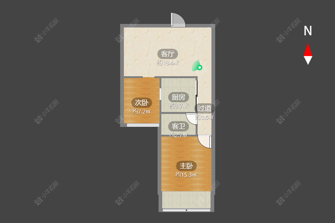 常州新城熙园在售二手房房源户型图_小牛看房