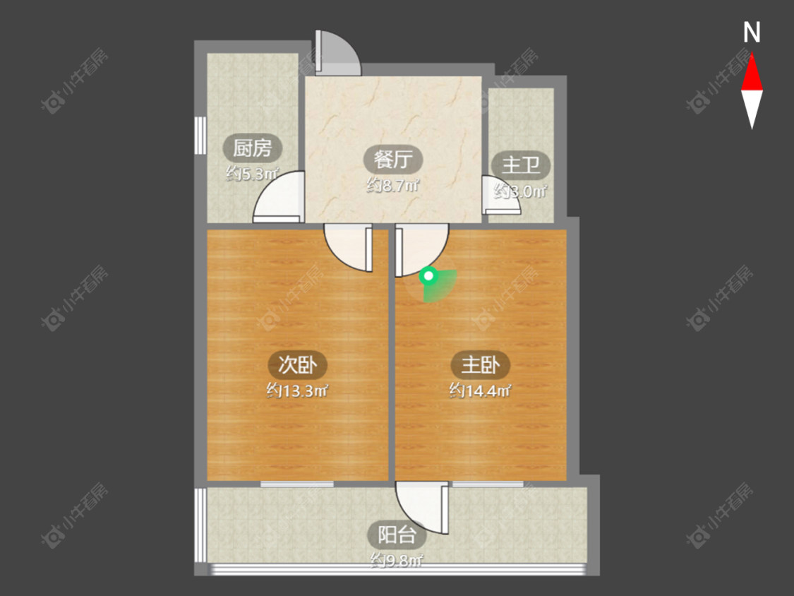 常州剑苑新村在售二手房源户型图_小牛看房