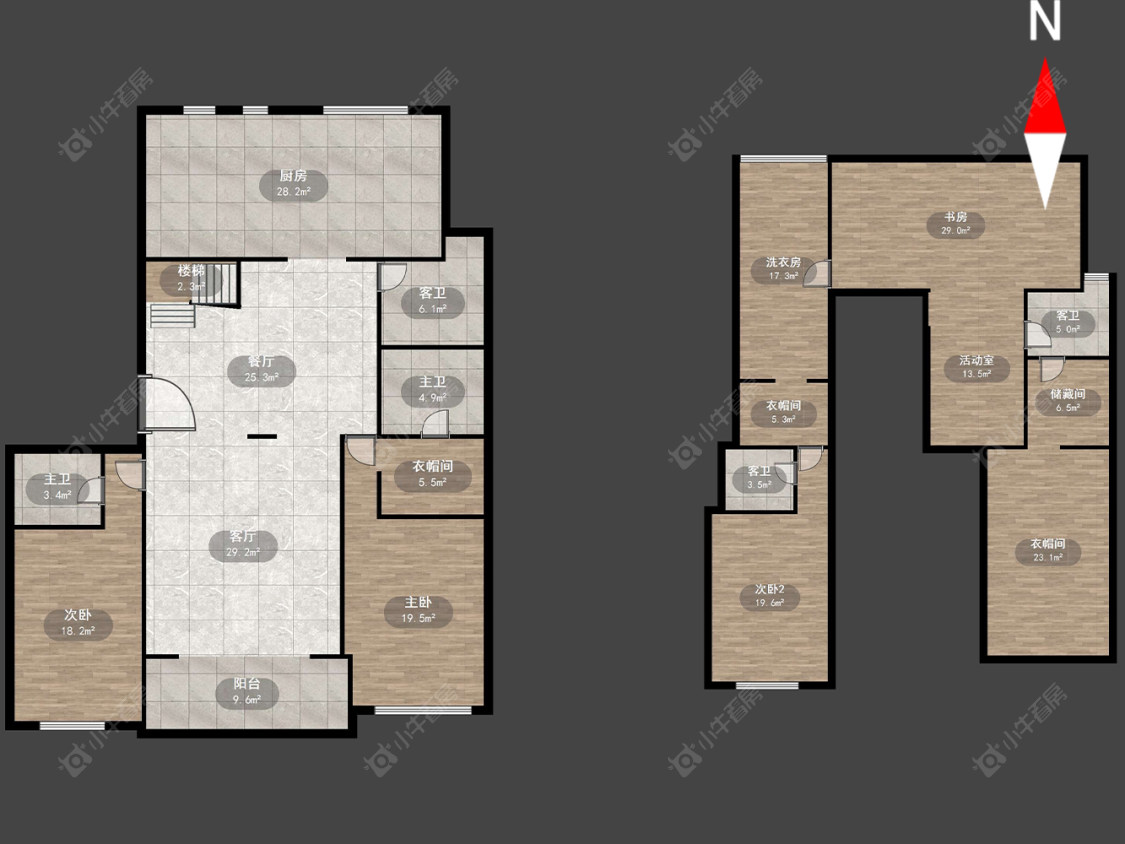 常州御河湾在售二手房源户型图_小牛看房